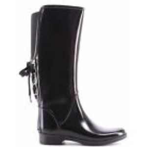 Michael Kors Larson Lace-Up Rain Boots Size 41